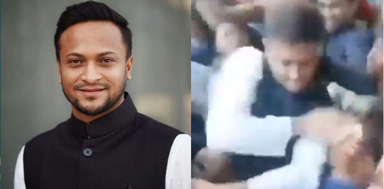 Shakib Al Hasan, slapping man, goes viral, social media