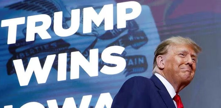 Iowa caucus 2024: Trump wins, DeSantis comes in distant second