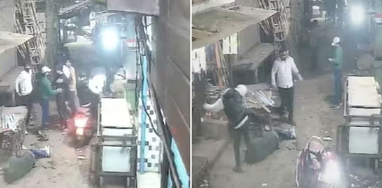 Horrific, Man shot by friends, Viral video