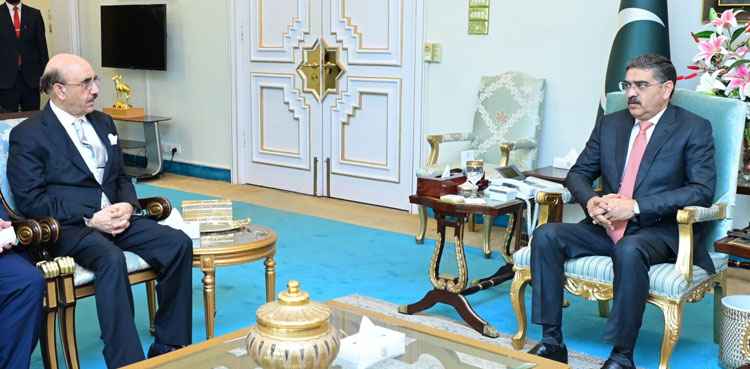 PM Kakar, Pakistan envoys, Kashmir