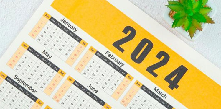 1996 calendars, 2024 calendars, leap year