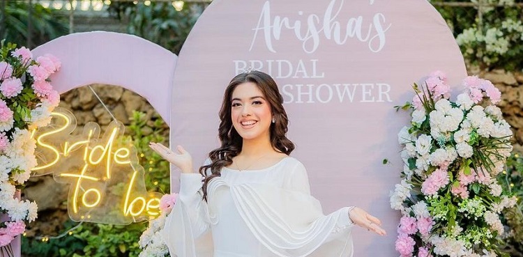 arisha razi khan, bridal shower, viral pictures