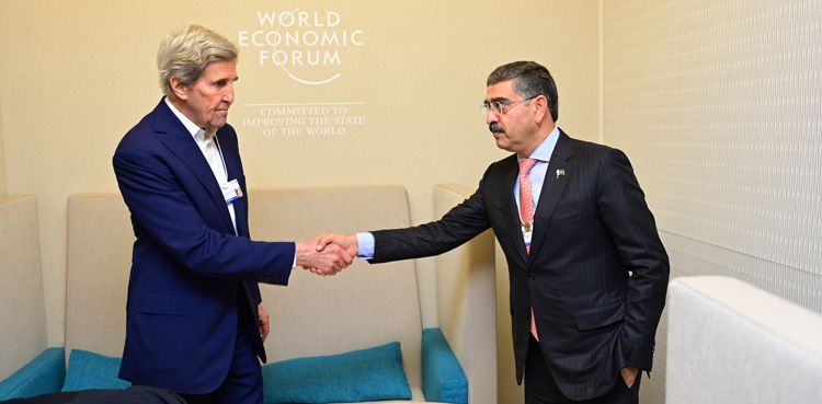 PM Kakar, US special envoy, John Kerry, World Economic Forum