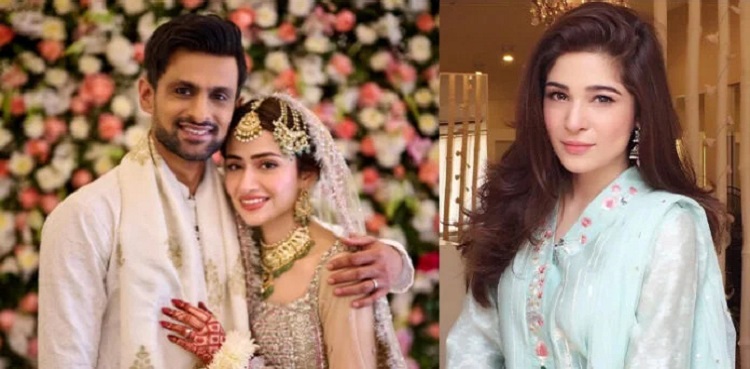 ayesha omar, sana javed, shoaib malik, marriage