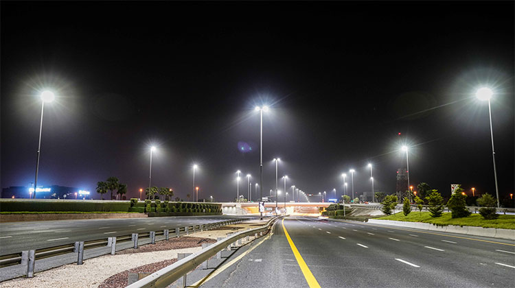 Dubai streetlighting project
