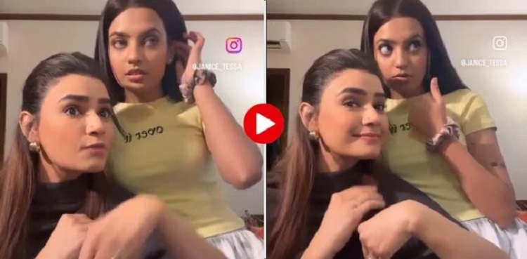 janice tessa, kiran haq, viral, reel, instagram