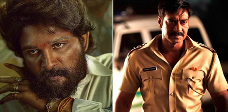 pushpa 2, pushpa 2 - the rule, pushpa, singham 3, singham again, singham, box office, allu arjun, pushpa sequel, singham sequel,