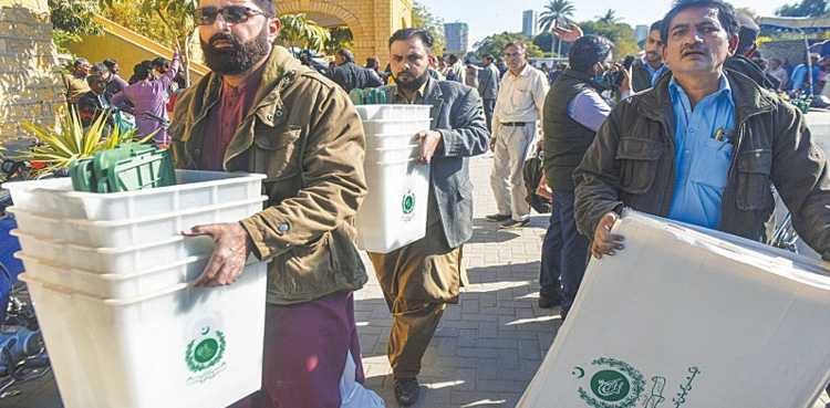 Karachi commission, seeks data, govt officials, skipped election duty