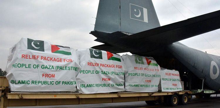 Pakistan-Gaza-relief-goods