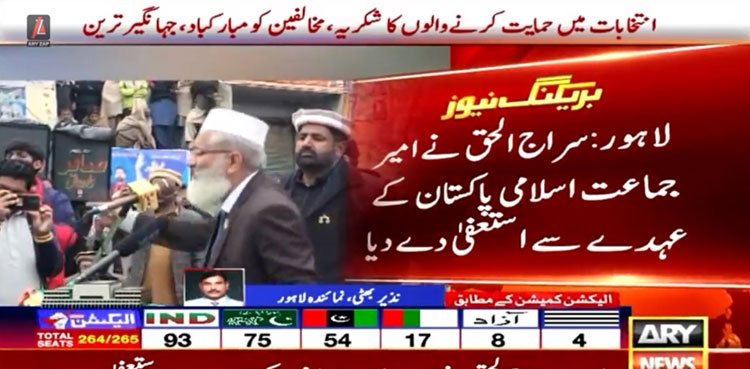 Sirajul Haq, Sirajul Haq JI, Sirajul Haq Ameer