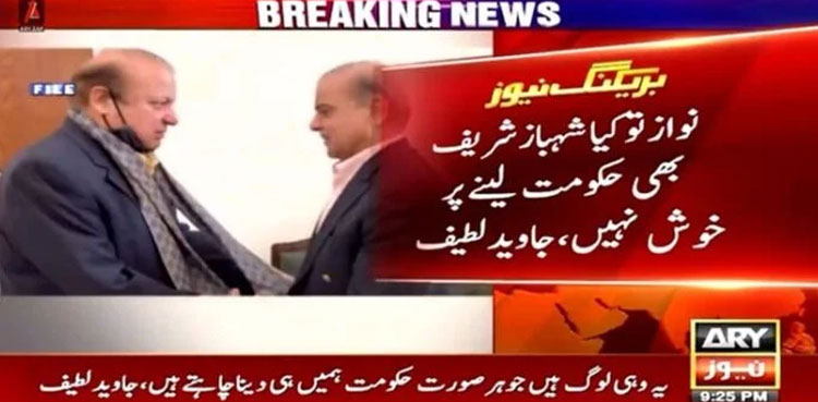 Nawaz Shehbaz, Javed Latif, PML-N