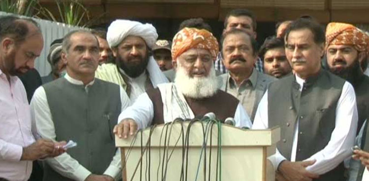 JUI-F, Maulana Fazalur Rehman, Ayaz Sadiq