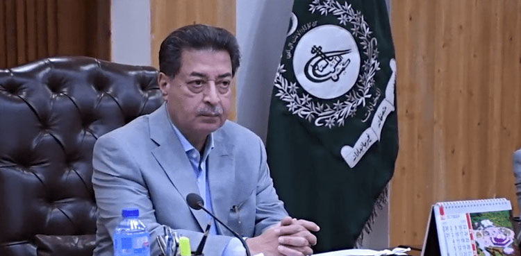 CEC Sikandar Sultan Raja suspends officers