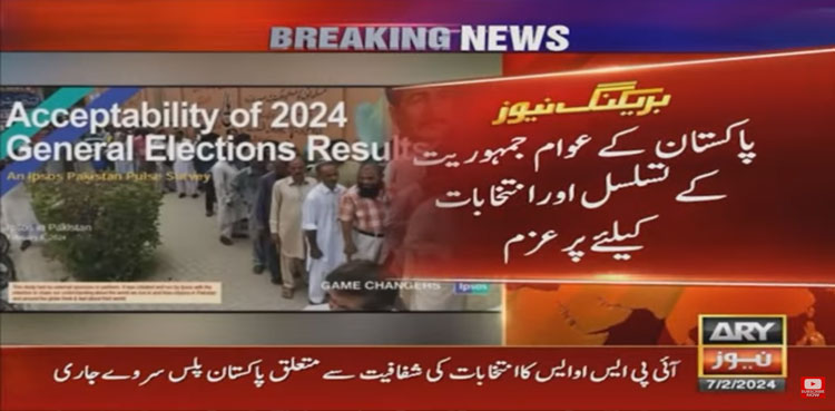 Elections 2024, accept elections results, Ipsos survey,