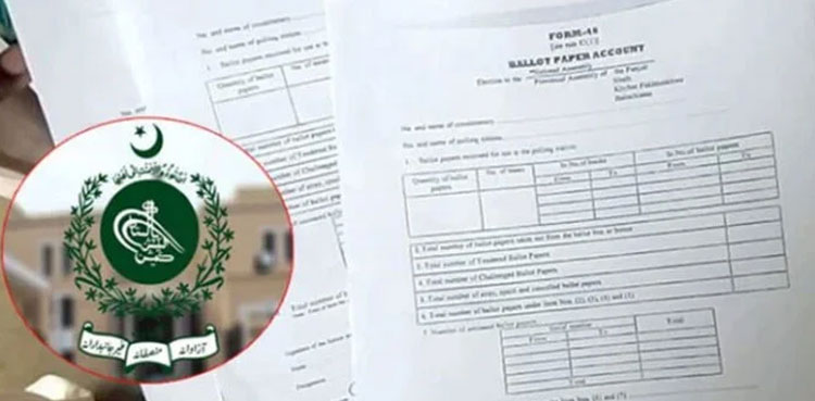Elections 2024 Pakistan, ECP, Form-45