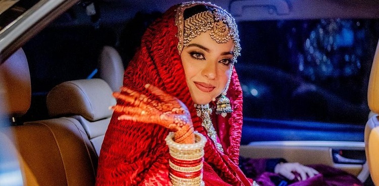 arisha razi khan, wedding, pictures, social media criticism