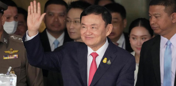 Jailed former PM, Thai premier Thaksin