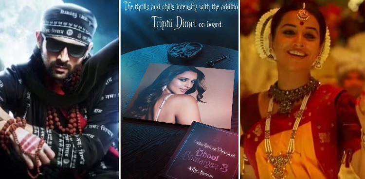 bhool bhulaiyaa 3, tripti dimri, kartik aaryan