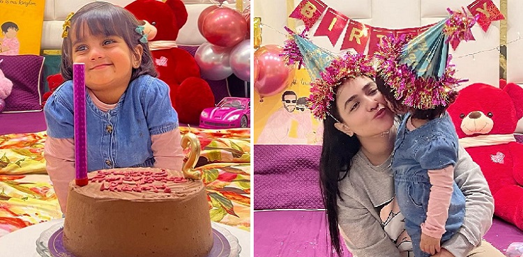 humaima malick, birthday wish, fatima, feroze khan daughter