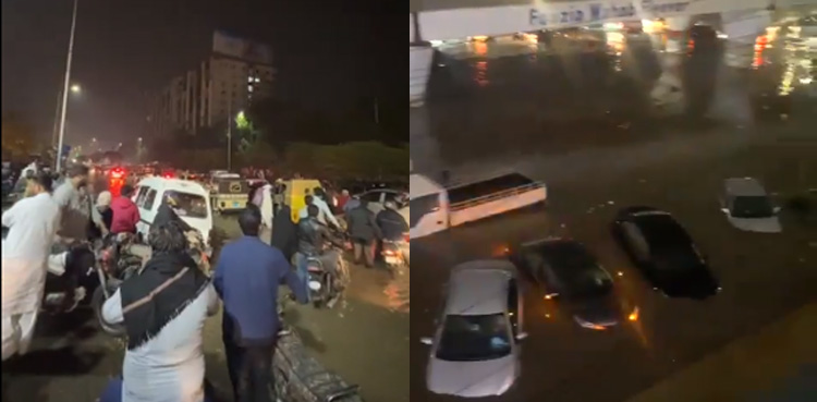 Karachi submerged, heavy rainfall