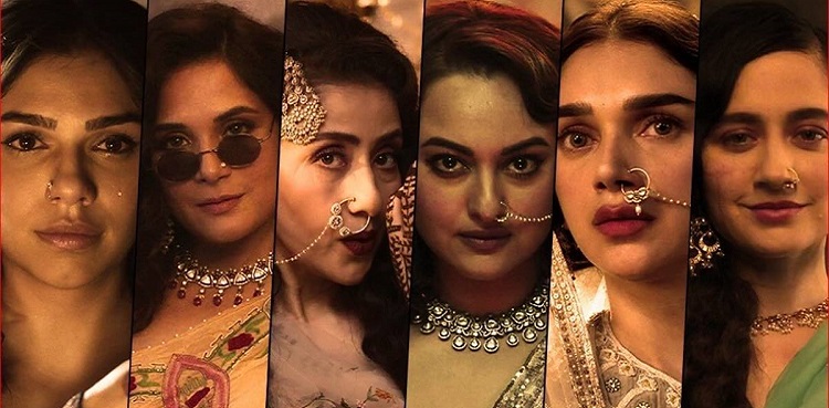heeramandi, the diamond bazaar, teaser, netflix