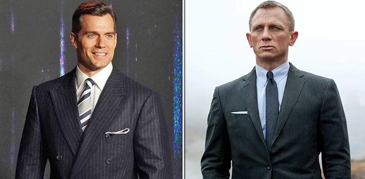 henry cavill, daniel craig, james bond
