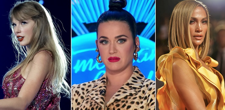 katy perry, taylor swift, jennifer lopez, american idol