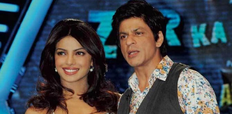 shahrukh khan, priyanka chopra, relationship