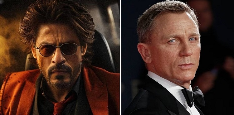 shahrukh khan, james bond