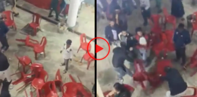 wedding guests fight, wedding guests, wedding video, viral, video, viral video,