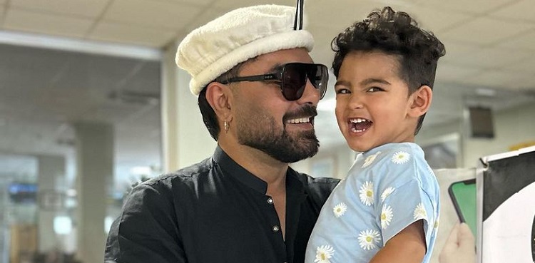 yasir hussain, son, kabir hussain