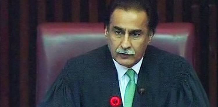 NA Speaker, Ayaz Sadiq, unnecessary security, protocol