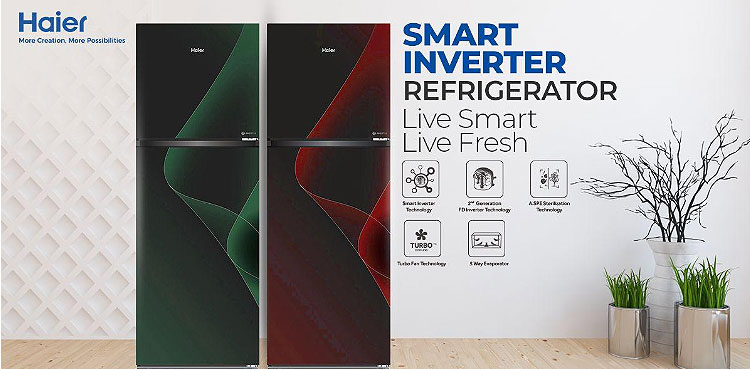 Haier Smart Inverter Refrigerator