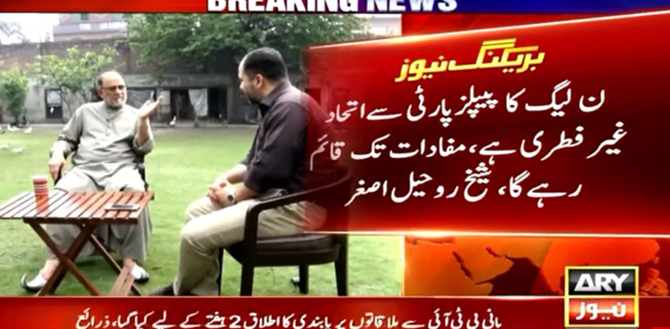 Rohale Asghar, PML-N leader, PML-N-PPP alliance,