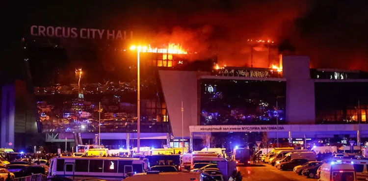 Russia detains another suspect over concert hall attack