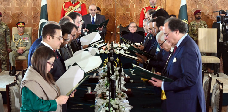 PM Shehbaz cabinet, federal cabinet, Ishaq Dar