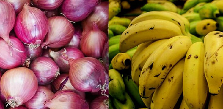 Pakistan, export of banana onion