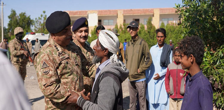 Gwadar floods, Corps Commander Balochistan
