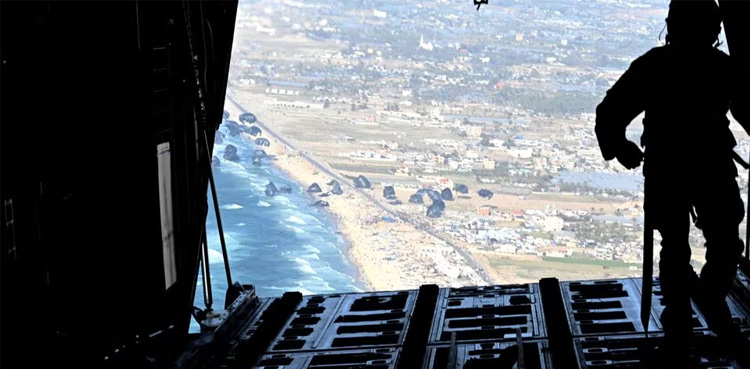 United States (US), temporary port, Gaza aid