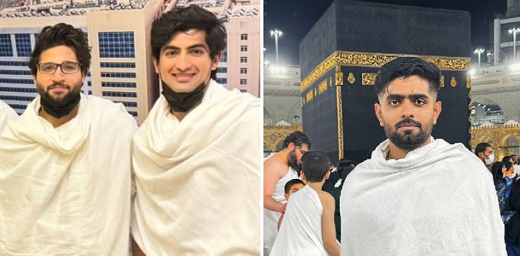 babar azam, naseem shah, imam-ul-haq, umrah