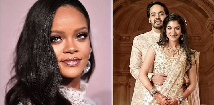 rihanna, radhika merchant, anant ambani wedding