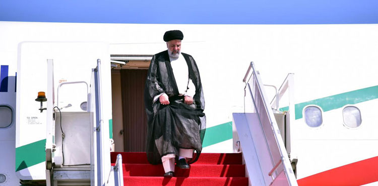 Iranian president arrives in Pakistan for three-day visit