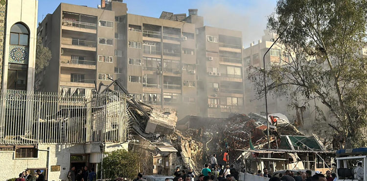 8 killed as Israel strikes Iran embassy annex in Damascus