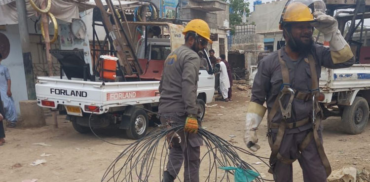 KE K-Electric, KE illegal connections