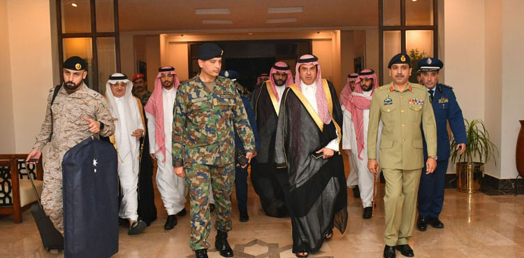Saudi assistant defence minister reaches Pakistan