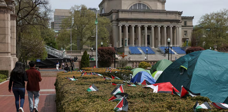 Columbia University, Pro-Palestinian protest