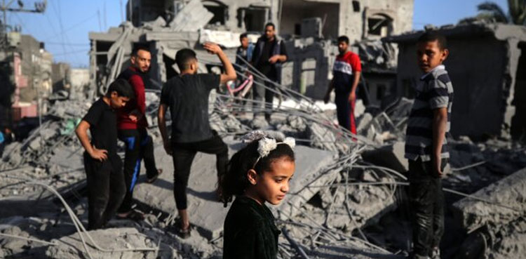 Gaza sombre Eid, shadow of war