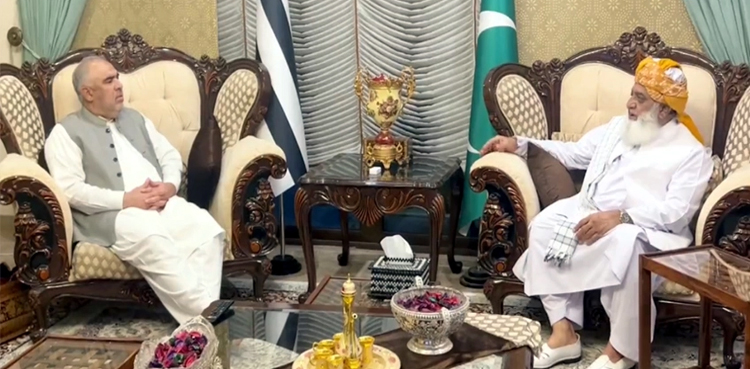 Asad Qaiser, PTI JUI-F, Maulana Fazalur Rehman