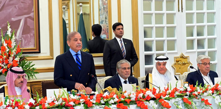 Saudi delegation, PM Shehbaz