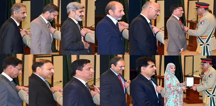 Civil awards, scientists and engineers from strategic organisations, ISPR, CJCSC